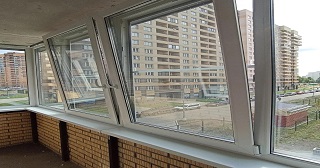 Остекление балкона Медногорск цена от 9767 руб. м/п. за 50 часов